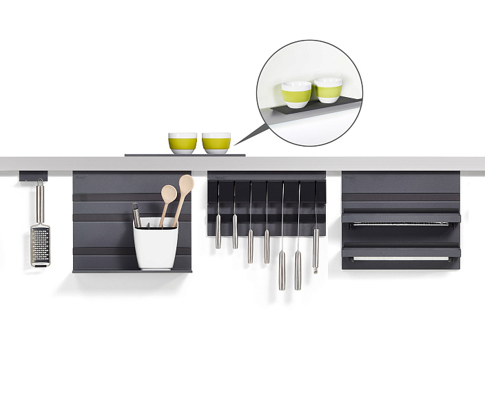 ЛинероМозаик 1800 мм КОМПЛЕКТ №1 цвет АНТРАЦИТ Kessebohmer | официальный магазин