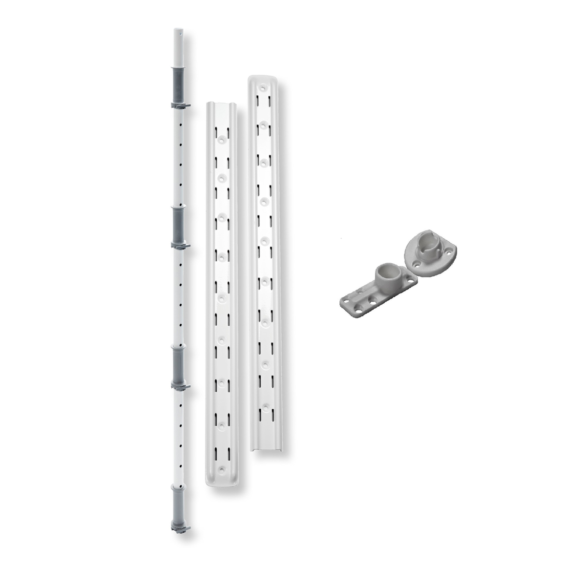 Комплект установочный Леманс H 1265 (Ось + крепежный профиль для полок) ТИТАН Kessebohmer | официальный магазин